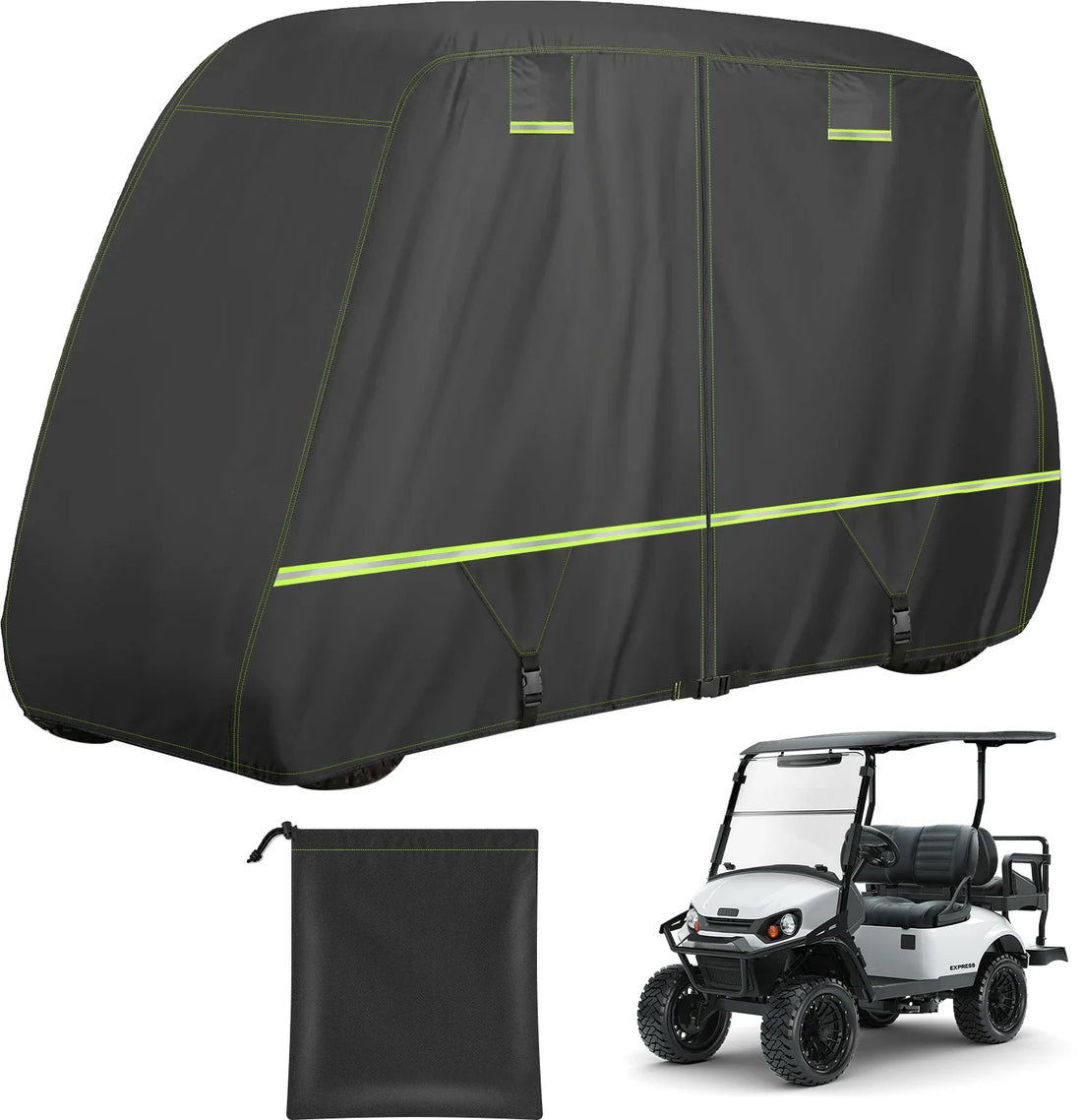 Golf Cart Seat Heat Defense and 3D Mesh Comparison