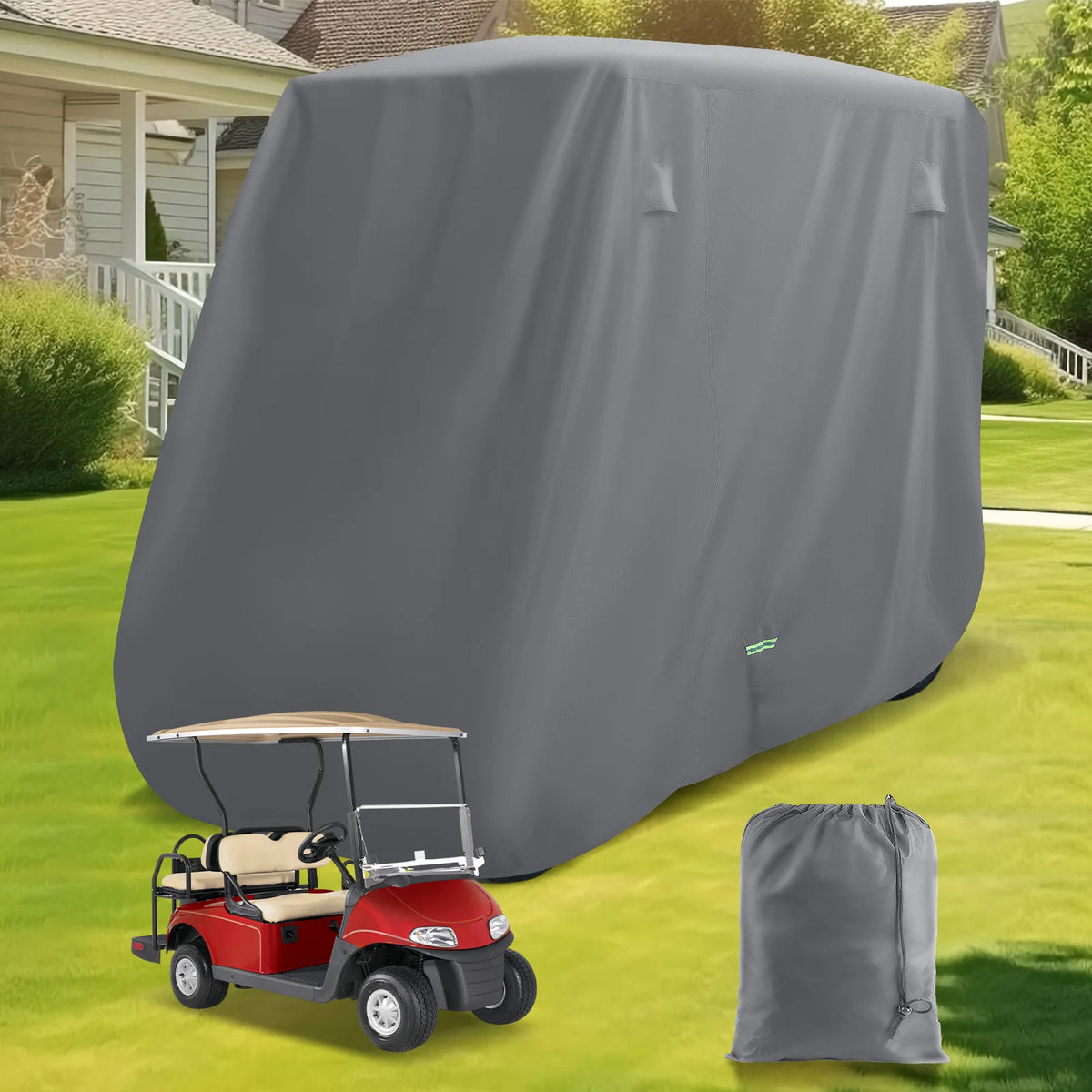 600D Heavy-Duty Golf Cart Cover – 4 Passenger – view 7