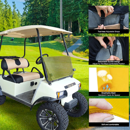 3D Breathable Golf Cart Seat Covers – view 5