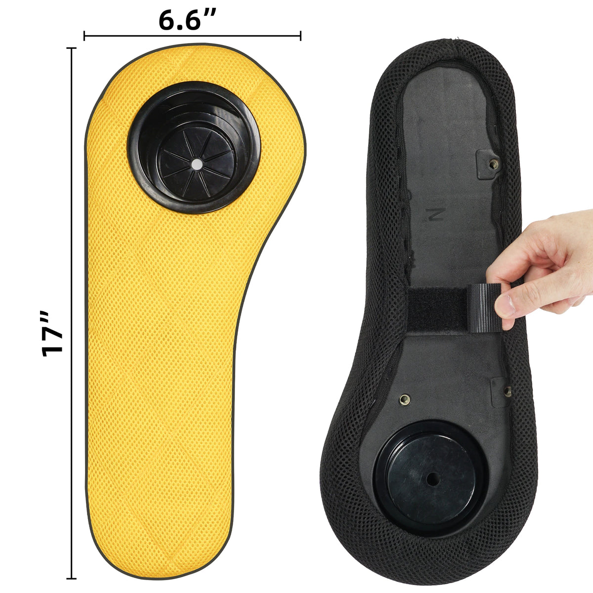 Breathable Golf Cart Armrest Covers – Pair – view 4