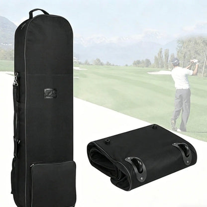 600D Padded Golf Travel Bag with Wheels