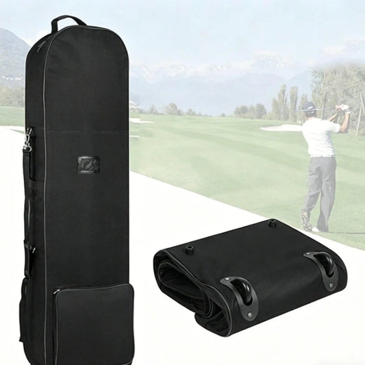 600D Padded Golf Travel Bag with Wheels - Fairway Fort™