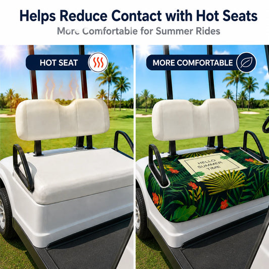 Quick-Fit Golf Cart Seat Towel – view 2 Alternate View - Fairway Fort™