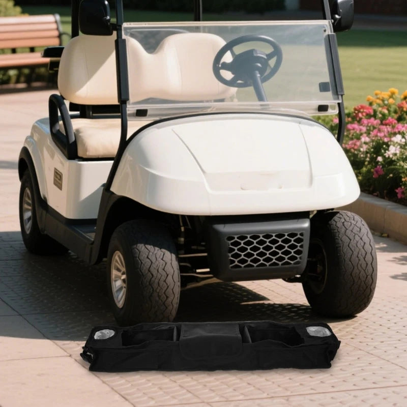 No-Drill Golf Cart Front Storage Basket – view 4 - Fairway Fort™