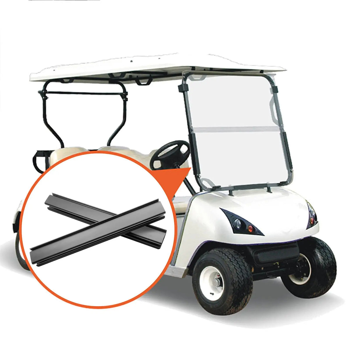 Club Car Golf Cart Windshield Clips – 2-Pack – view 3